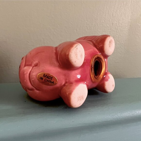Naughty Vintage RARE Pig Shaped Salt & Pepper Shakers "Jamaica" Souvenir - Picture 6 of 11